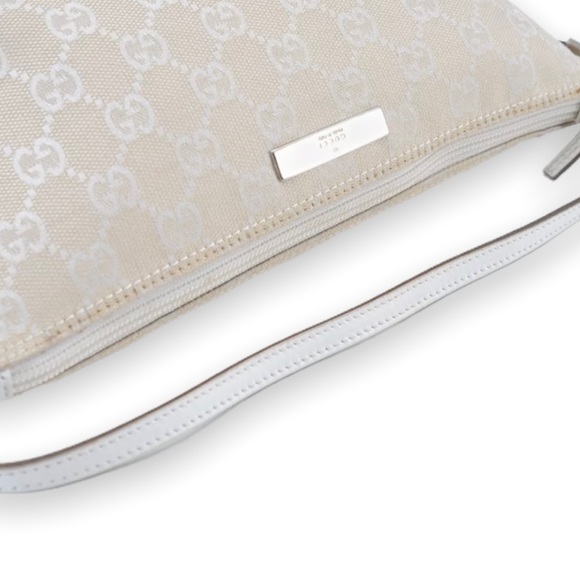 ✨SOLD✨ Gucci Boat Bag Vintage White - Picture 5 of 10